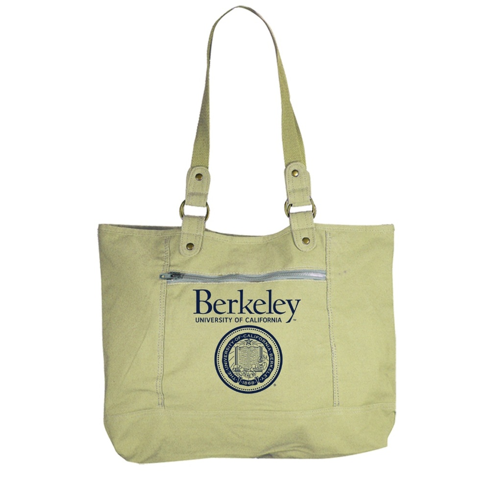 UC Berkeley Cal Bears Womens Canvas Tote Bag